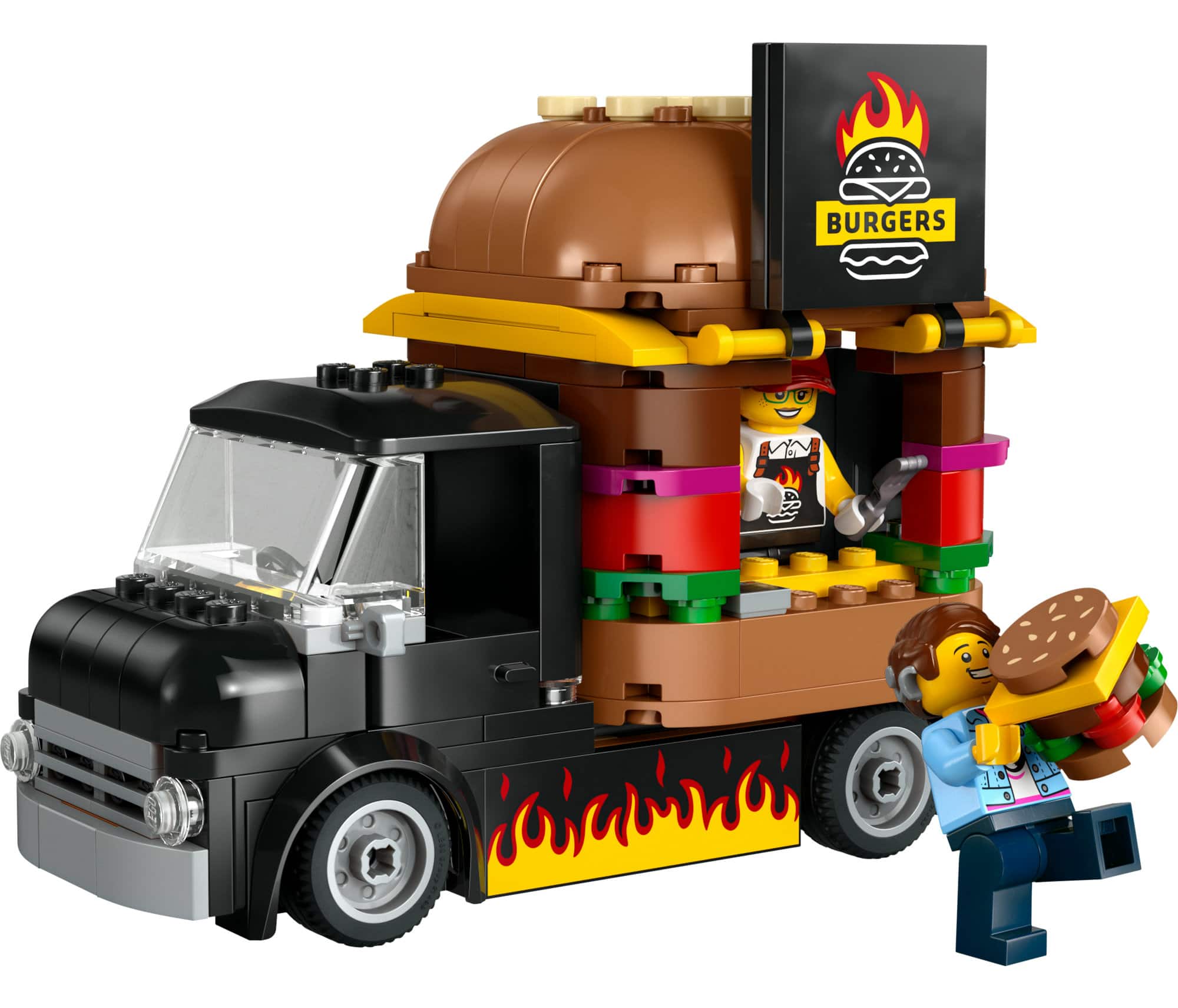 LEGO® City Burger Truck Toy Building Set 60404